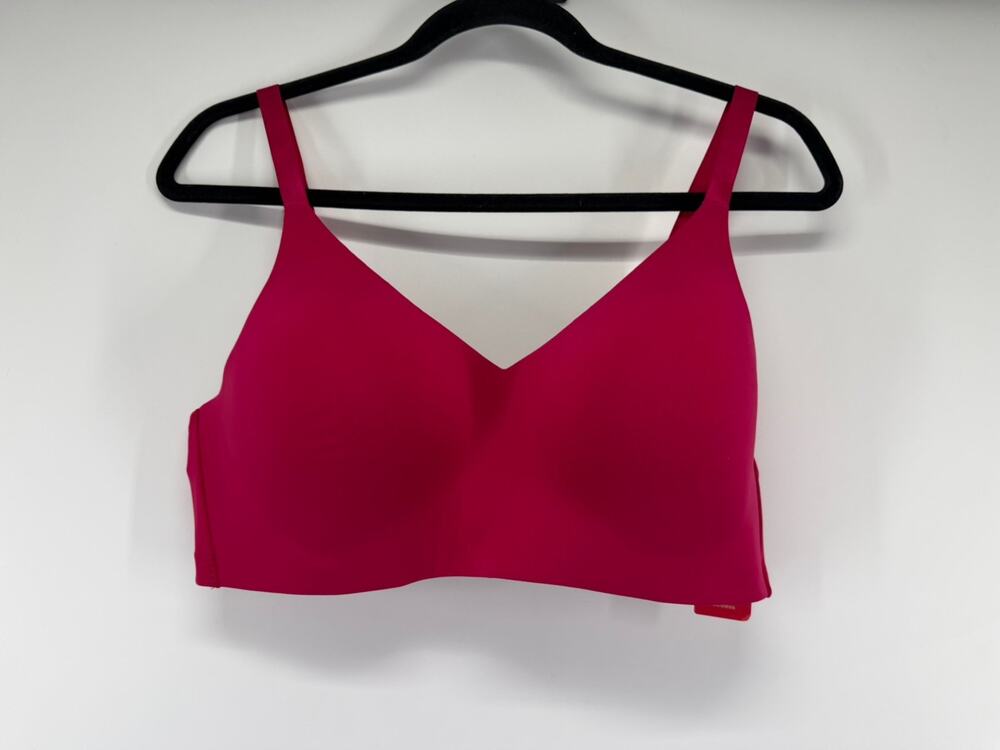 ThirdLove 24/7 CLASSIC Wireless Bra Women Size Large Smooth Siren Pink NWT